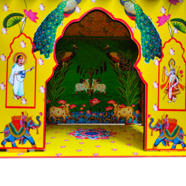 Beautiful Bangla for Laddu Gopal ji/ Shrinath ji (9.5 inch) - Image 4