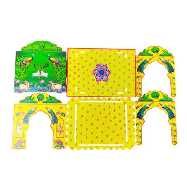 Beautiful Bangla for Laddu Gopal ji/ Shrinath ji (9.5 inch) - Image 5