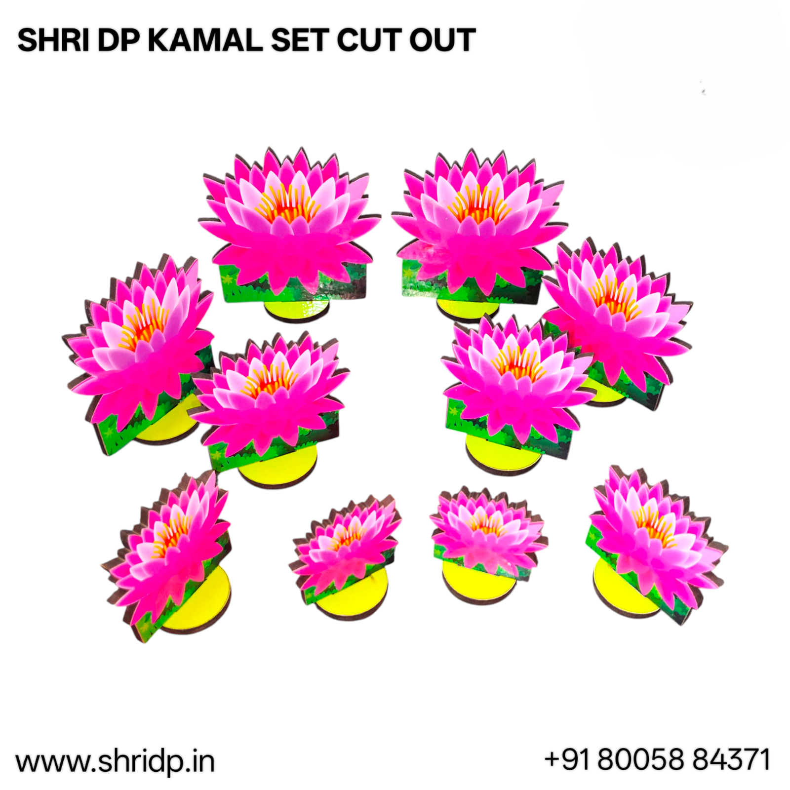 Lotus MDF cut out