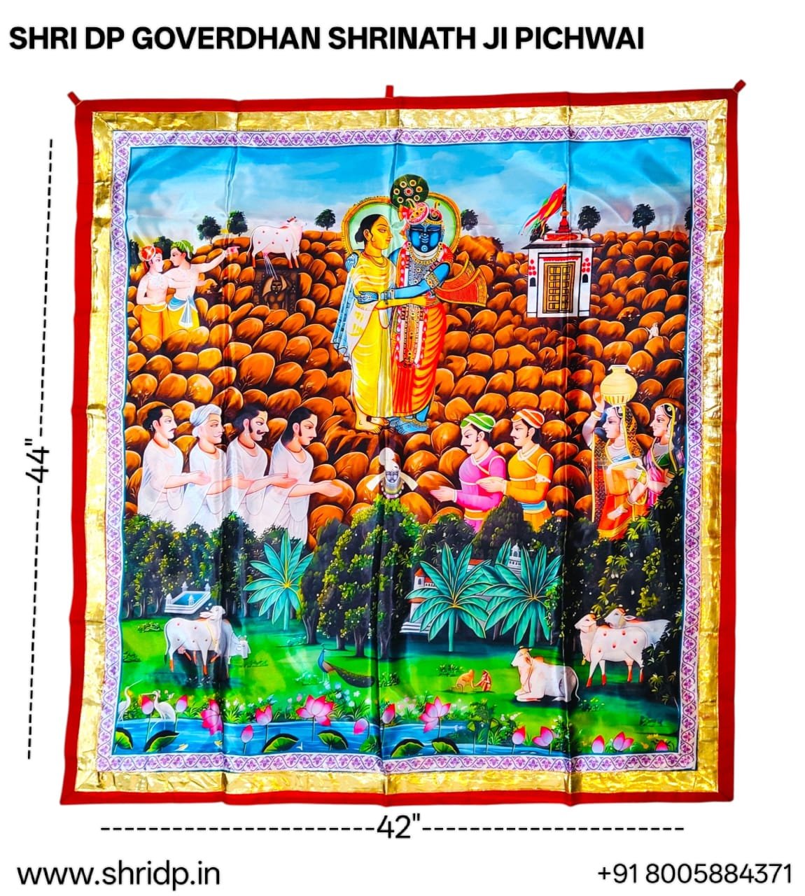 Goverdhan Shrinath ji Pichwai